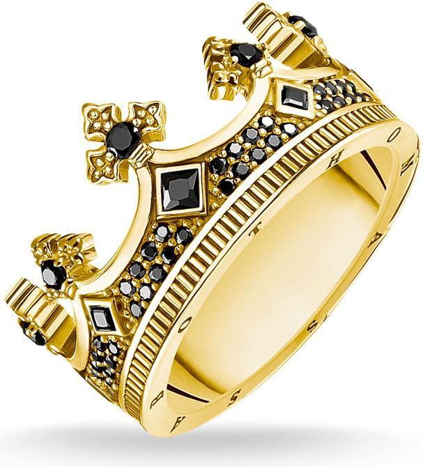 Produktbild Thomas Sabo Ring Krone Gold (56)