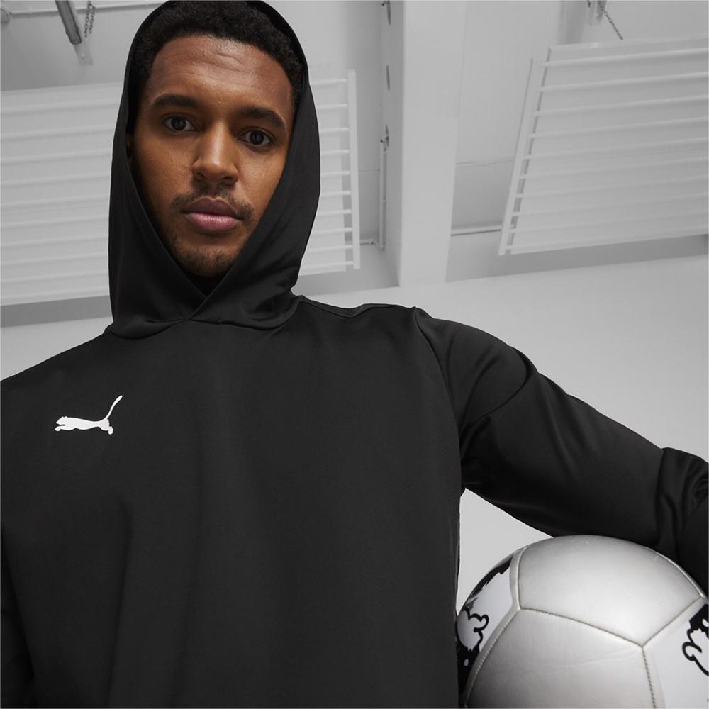 Thumbnail - Puma, Herren, Pullover, teamGOAL Training Hoody M, Schwarz, (L)