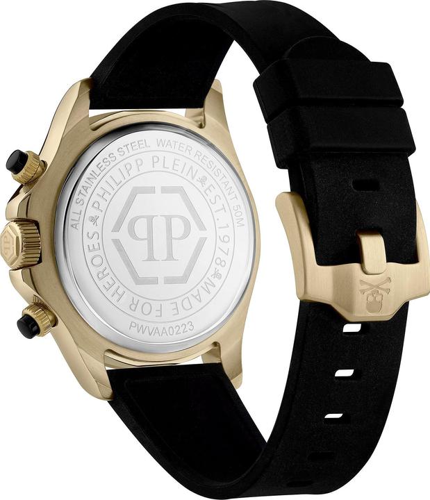 Produktbild Philipp Plein PWVAA0223 Street Couture Chronograph Herrenuhr 43mm 5ATM (Chronograph, 43 mm)