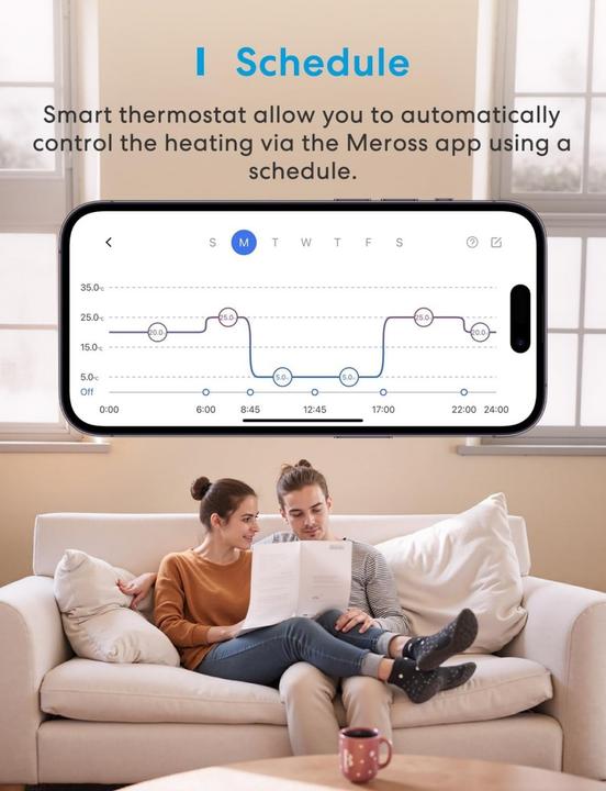 Produktbild Meross Smart Wi-Fi Thermostat