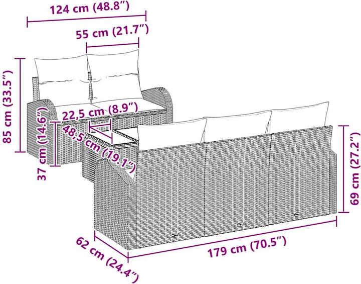Produktbild vidaXL Hendrix