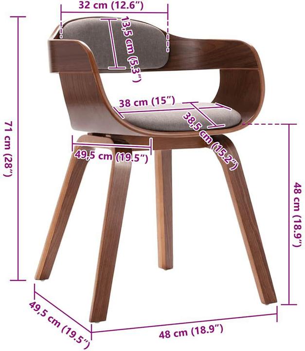 Image du produit vidaXL Esszimmerstuhl