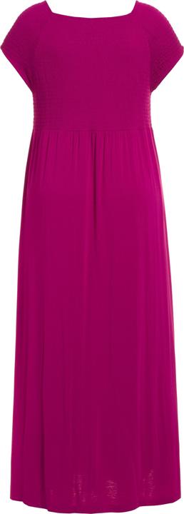 Produktbild Ulla Popken Kleid, A-Linie, gesmokt, Carré-Ausschnitt, Halbarm (60)