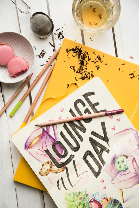 Produktbild Talens Malbuch 13 x 21 cm Gold Gelb (A5)