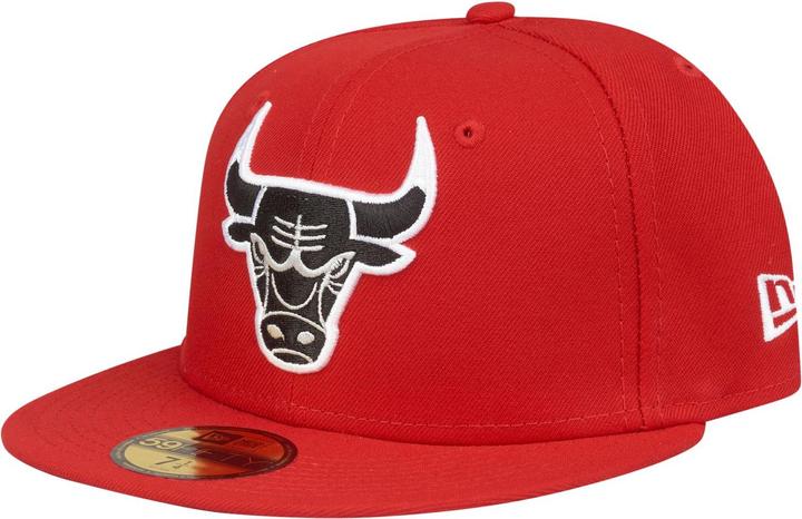 Produktbild New Era 59Fifty Fitted Cap - NBA Chicago Bulls rot - 6 7/8 (6 7/8)