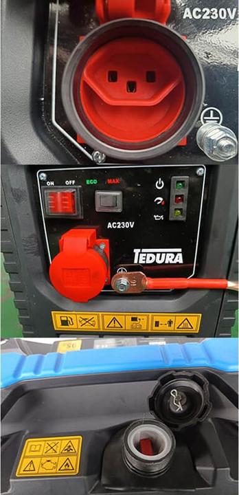 Produktbild Tedura Stromgenerator (2000 W, 4 l)