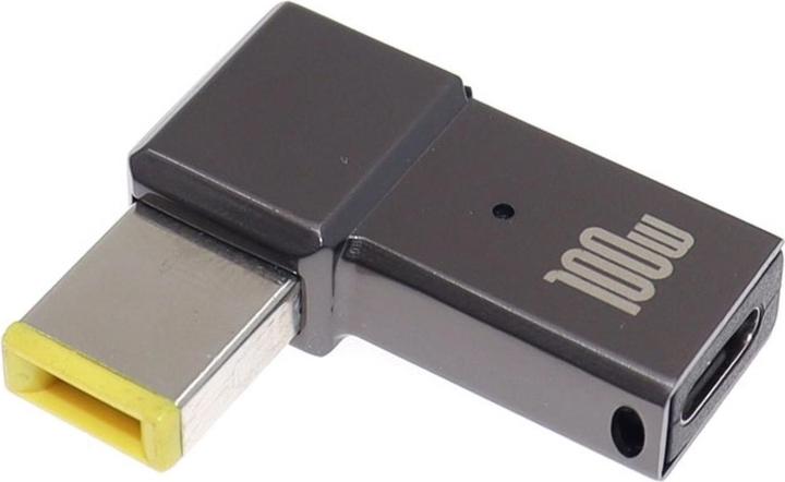 Produktbild PowerGuard USB-C to Lenovo Square Notebook Charger Adapter (10.5 x 4.2mm) (100 W)