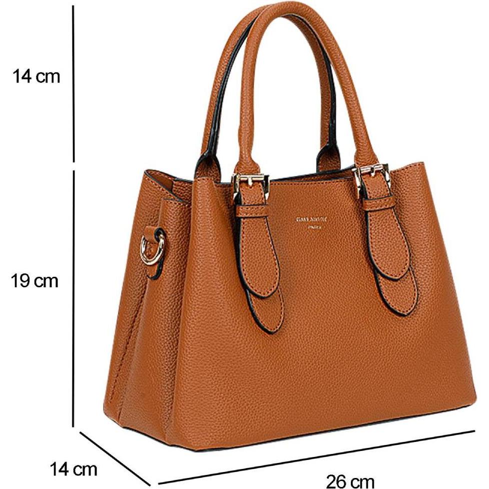 Thumbnail - Gallantry, Tasche, HB-1948-BR Handtasche, Braun