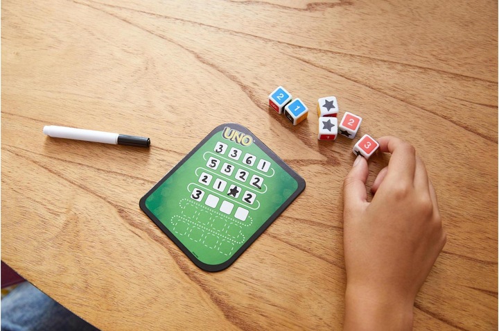 Produktbild Mattel Games UNO Würfelspiel (sprachneutral) (Deutsch)