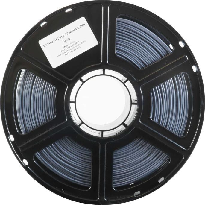 Immagine prodotto FlashForge HS PLA 1,75mm GRIGIO 1kg (PLA, 1.75 mm, 1000 g, Grigio)
