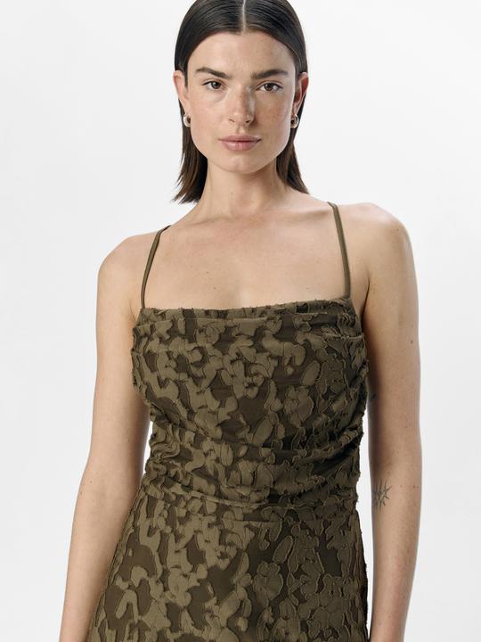 Produktbild Object Texturiertes Maxikleid (XL)