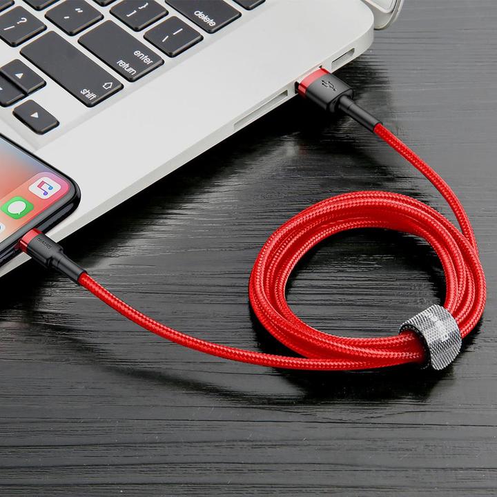 Actual product image Baseus USB A - Lightning (0.50 m, USB 2.0)