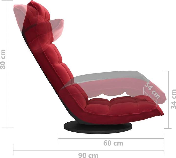 Produktbild vidaXL Bodenstuhl
