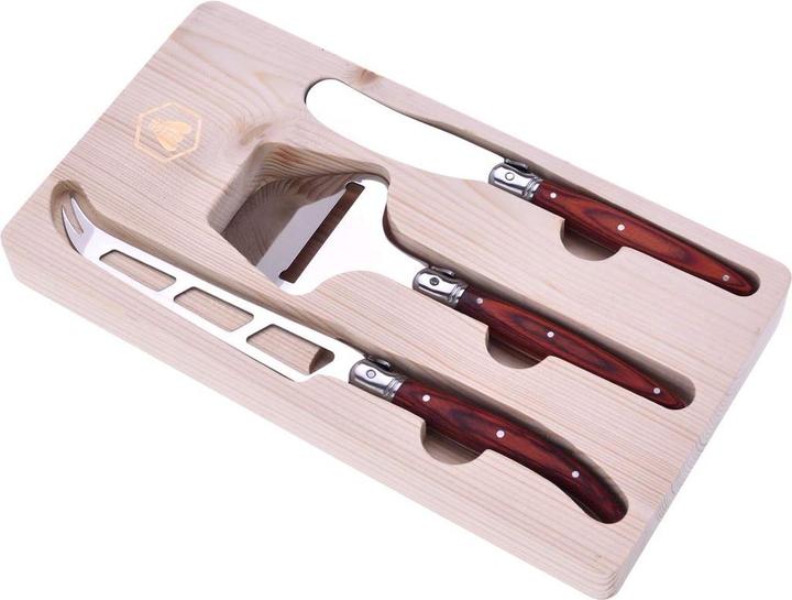 Produktbild Laguiole Cheese Set Pakkawood Wood
