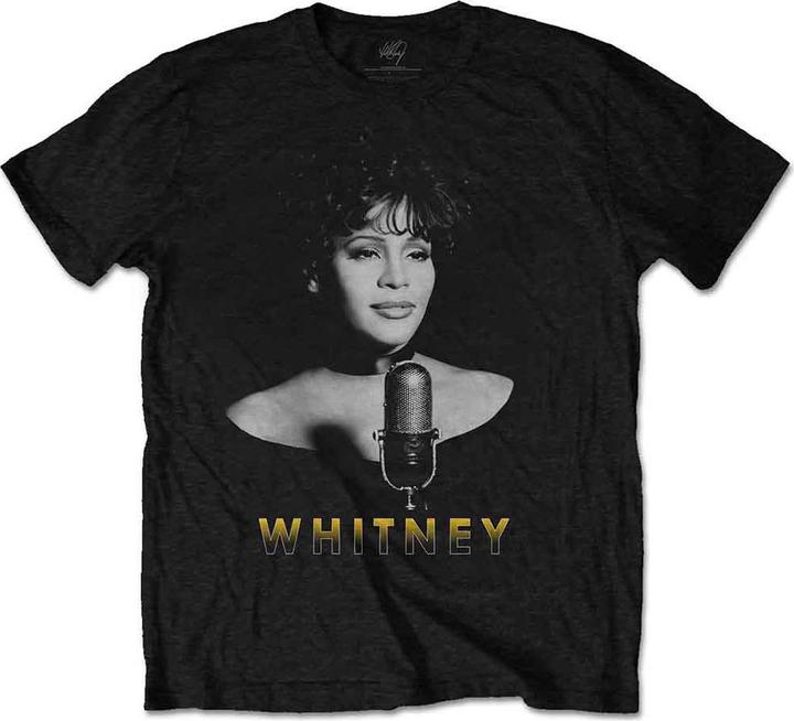 Whitney Houston Black & White Photo