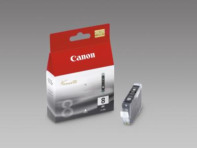 Actual product image Canon CLI-8 BLACK INK 0620B001 (FC)