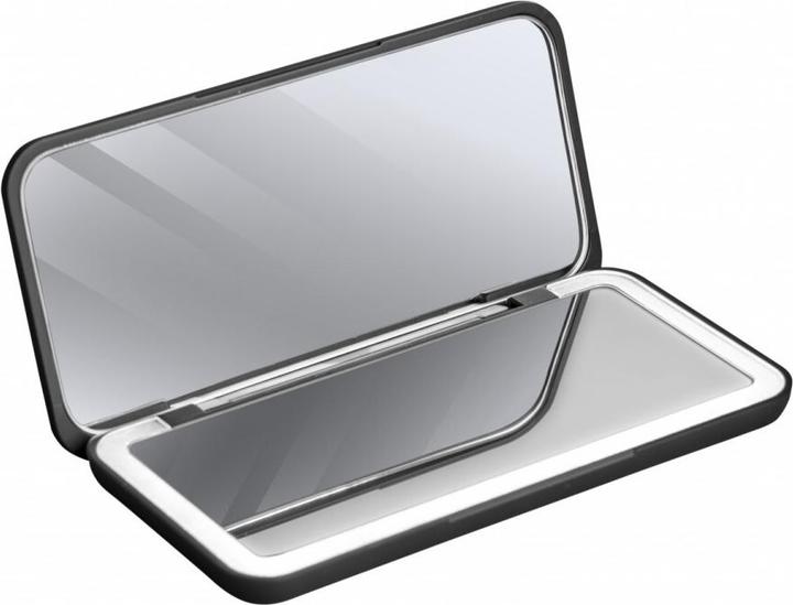 Actual product image Concept - Cosmetic pocket mirror with LED lighting black KZ2020