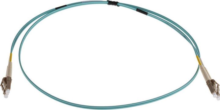 Actual product image RS PRO Patchcord Multimode LC - LC Aqua 1m (1 m)