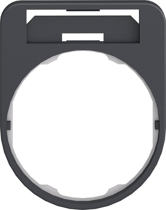 Produktbild Schneider Electric Schildträger 30x40mm, ohne Schild, für ZBZF32