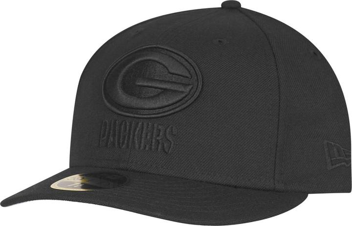 Actual product image New Era 59Fifty LOW PROFILE Cap - Green Bay Packers noir (7 3/8)