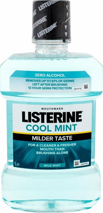 Image du produit Listerine Bain de bouche Menthe fraîche Menthe douce (1000 ml, Rince-bouche)