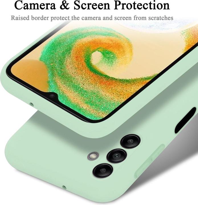 Immagine prodotto Cadorabo Custodia TPU Liquid Silicone Case (Samsung Galaxy A04S)