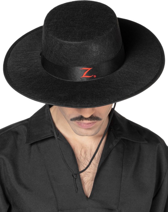 Produktbild Maskworld Zorro Hut, Karneval Kostüm Zubehör