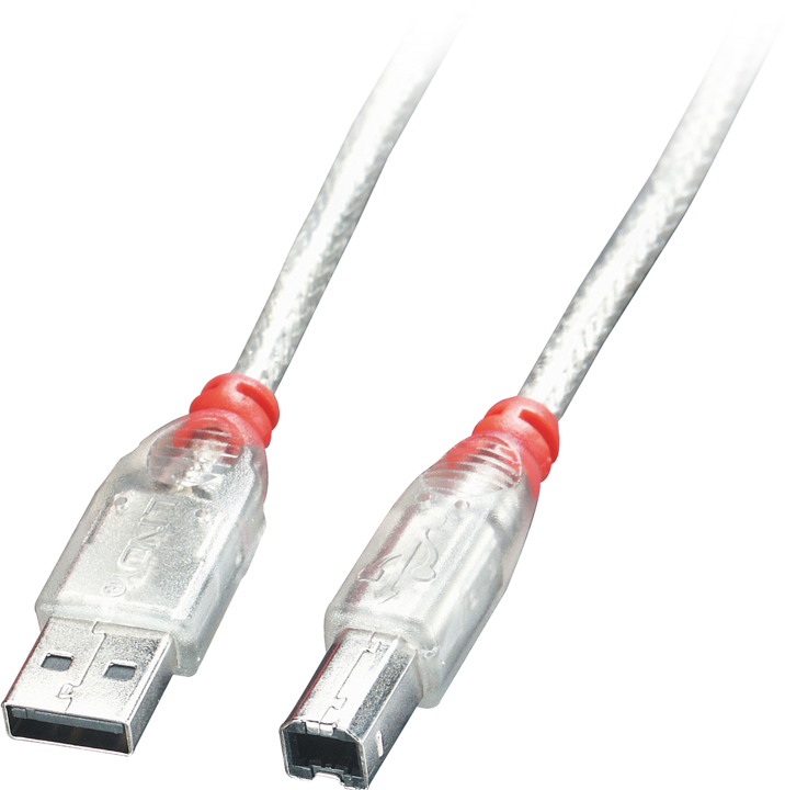 Produktbild Lindy USB 2.0 Kabel Typ A/B (0.50 m, USB 2.0)