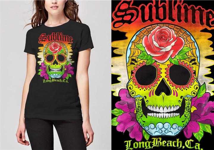 Immagine prodotto Sublime Colour Skull (Girlie) (S)
