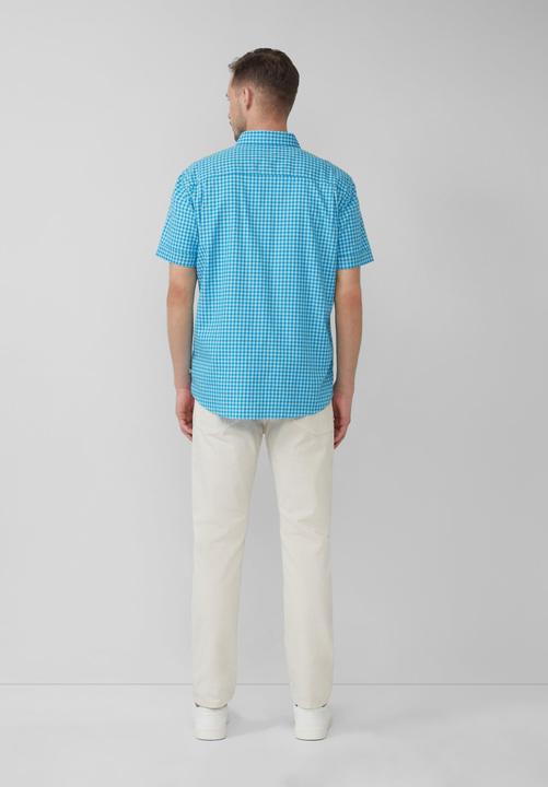 Immagine prodotto s.Oliver Hemd Regular Fit: Kariertes Hemd aus Baumwolle mit Button-Down-Kragen (M)