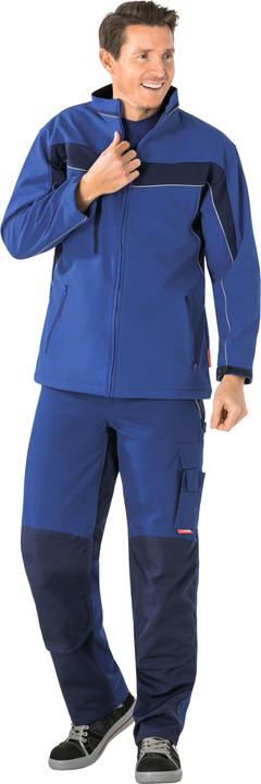 Actual product image Planam Plaline work jacket softshell jacket cornflower blue navy size M (M)