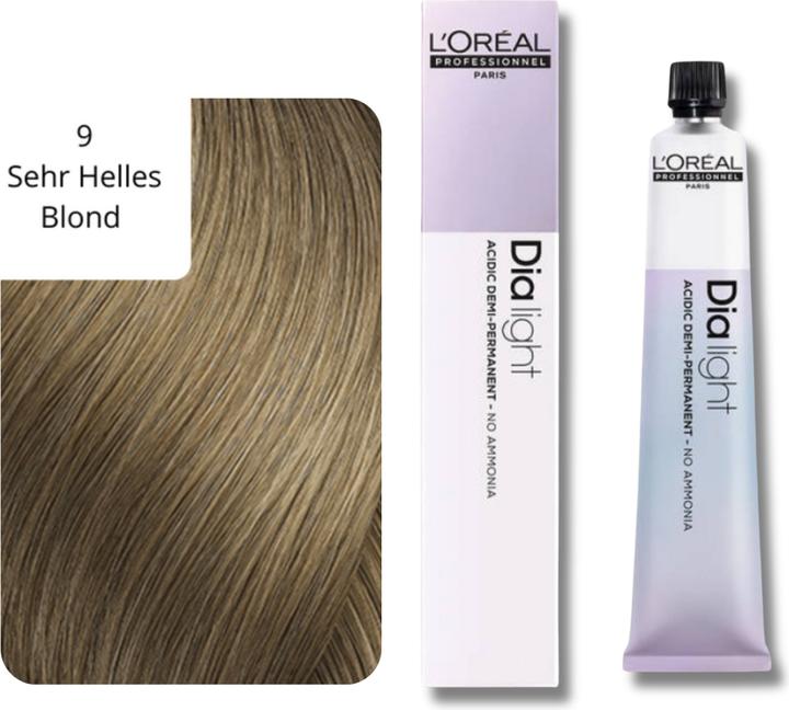 Produktbild L'Oréal Professionnel Dia Light (9,01 milkshake platin,Blond)