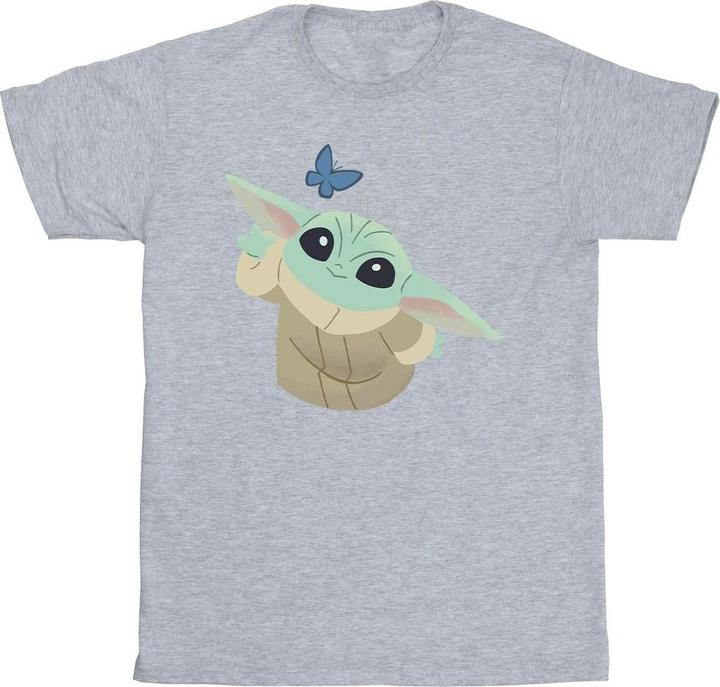Immagine prodotto Star Wars The Mandalorian Butterfly Catching Maglietta Uomo (XXL)