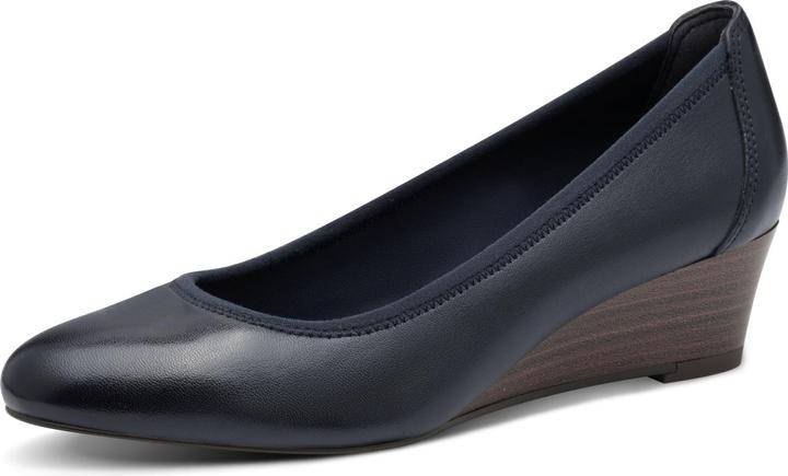 Navy Leather
