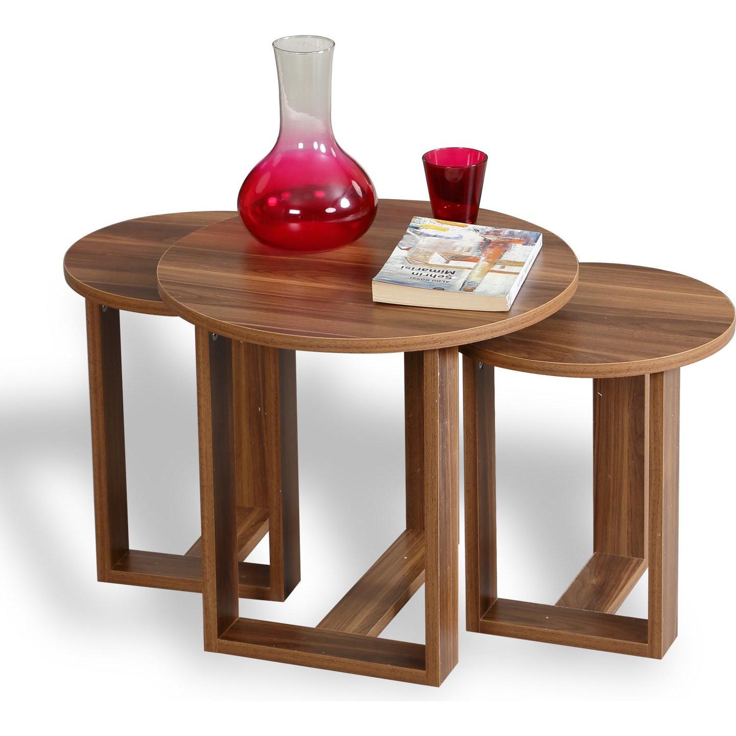 Hanah Home, Couchtisch + Beistelltisch, Nash (52 x 47 x 52 cm)