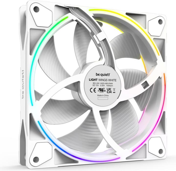 Actual product image be quiet! Light Wings (140 mm, 3 x)