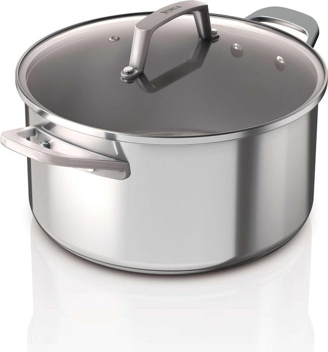 Ninja NIA frying pan 16cm stainless steel (16 cm, Pot, Stainless steel)