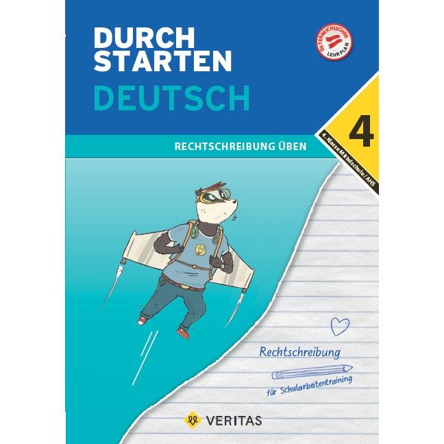 Thumbnail - Durchstarten Deutsch 4. Klasse Mittelschule/AHS Rechtschreibung übenn, Schulbücher von Vera Igler