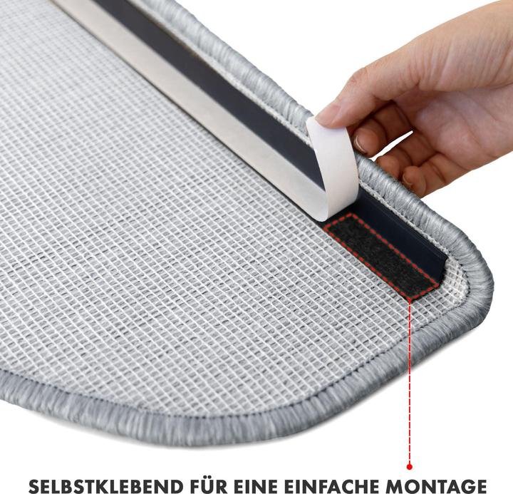 Produktbild Karat Stufenmatte London 15er-Set Halbrund (65 x 23.50 cm)