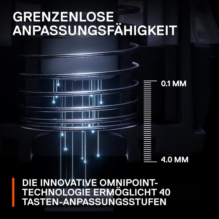 Immagine prodotto SteelSeries Apex Pro 2023 (DE, Cablato, Senza fili)
