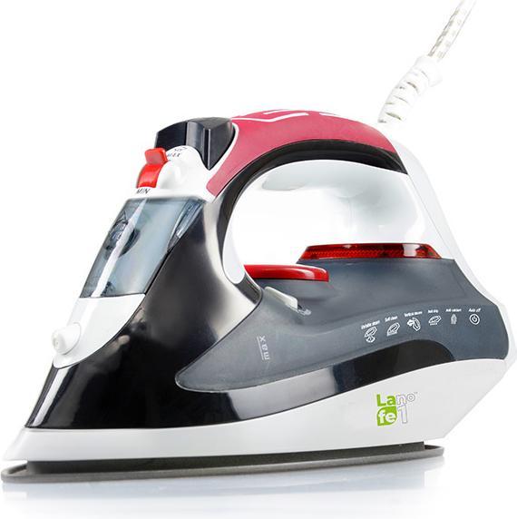 Actual product image Lafe Steam iron LAF02b black and red (2200 W, 80 g/min)