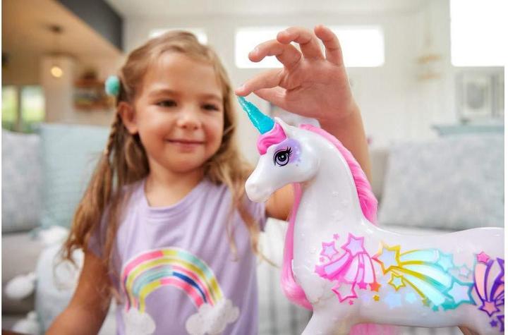 Actual product image Barbie Dreamtopia Brush 'n Sparkle Unicorn