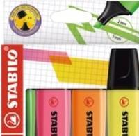 Image du produit STABILO Surligneur BOSS ORIGINAL (Pink, Jaune, Vert, Orange, 5 mm, 4 x)