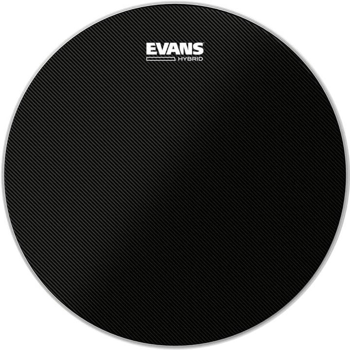 Evans Hybrid Black Marching Snare Drum Head