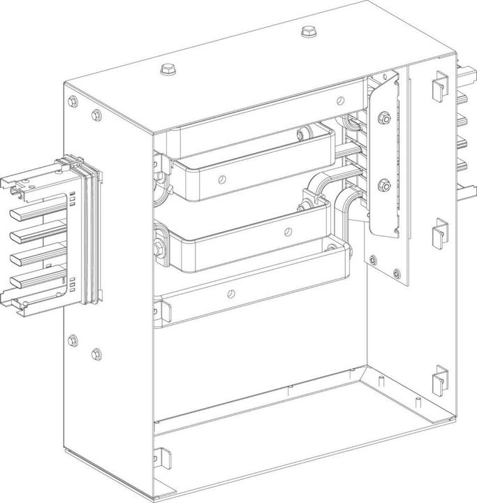 Produktbild Schneider Electric SE KSA250ABT4 Mitteneinspeisekasten, 250A