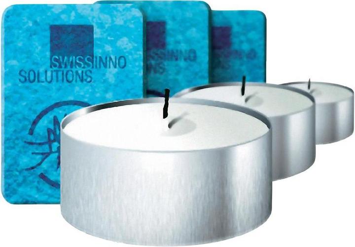 Actual product image Swissinno Nachfüllplättchen mit Kerze 12h für Mücken-Stop Laterne
