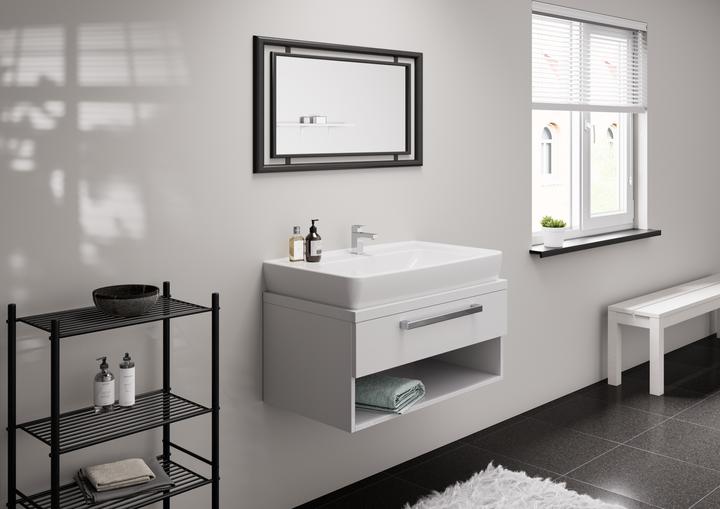 Actual product image hansgrohe HG Pillar tap VERNIS Shape 70 without pop-up waste chrome