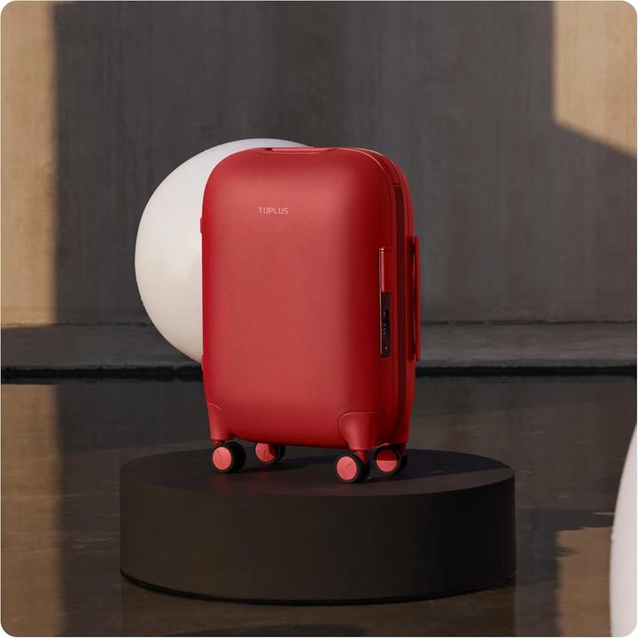 Actual product image Tuplus Zeitkapsel Serie: Koffer mit 4 Rollen und TSA-Schloss (28 l)