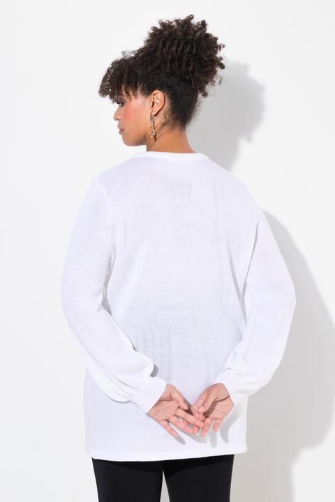 Produktbild Miamoda Pullover, Blumen, Ballon-Langarm (46, 48)