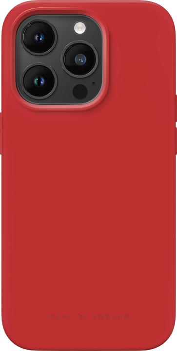 Actual product image iDeal Of Sweden Designer Magsafe Silicone Cover Red (Apple iPhone 14 Pro)